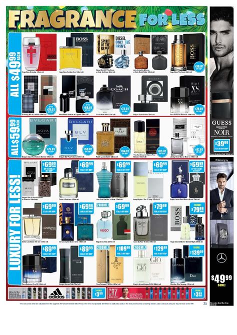 chemist warehouse men's fragrances sale